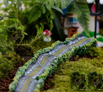 5vnt Užmiestyje Mažas kelių miniatiūrinių sodų papuošalus jardim em miniatura statulėlės moss micro kraštovaizdžio bonsai namų puošybai
