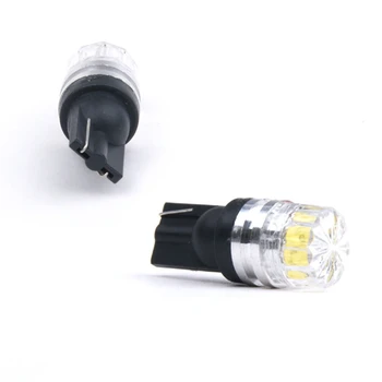 1X Balta 5 5050 SMD LED Automobilių Transporto priemonės Pusėje Užpakaliniai Žibintai Lempučių Lempa Nauja