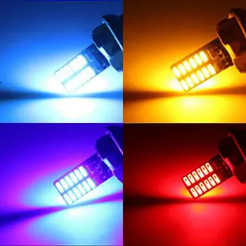 T10 W5W LED Žibintai, Automobilių 194 168 24 Led 4014 SMD Šviesos Lempos šalinimo lemputė, durų lempa posūkio signalo Lemputė 4PCS/DAUG Naujų
