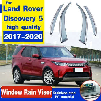 Langų Skydelius Sun Guard Apsaugos Dangtelį Dalys, Lietaus Deflektoriai Eksterjero Puošmena Land Rover Discovery 5 2017 2018 2019 2020