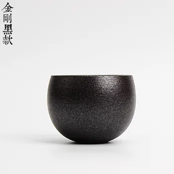 Japonų Stiliaus Drinkware Senovės Krosnies Rupi Keramikos Arbatos Puodelio keramikinis Puodelis Kung Fu Arbata Pu'er Teacup 90ml Keramikos Arbatos Ceremonija