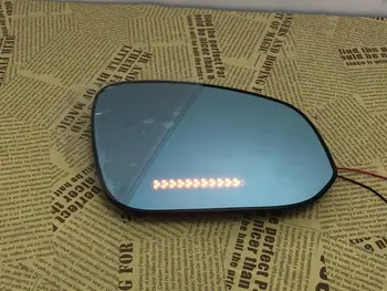 Express pristatymas Galinio vaizdo blue veidrodis Led posūkio signalo Šildymo Blind spot monitor už buick Larcosse 08-15 Excelle m., 2vnt