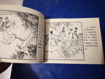Kinija Senų Knygų ir Spalvinimo Knygelių Kinų Meilės istorija komiksų juostelėmis