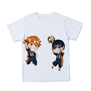 Vasarą Naujas Vyrų 3D Anime Tinklinio Jaunimo Marškinėlius Drabužiai Laisvi Ir Patogūs O-kaklo T-shirt Didelio Dydžio 100-6XL(Pritaikomas)