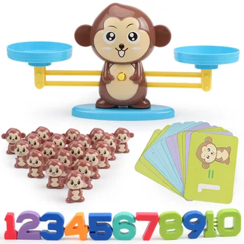 Mažylis balansas mokymo pagalbos to ir atimties aritmetinis vaikų intelektinis vystymasis žaislas vaikams dovanos
