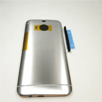 Originalus HTC One M9+ M9 Plius galinis Dangtelis Baterijos dangtelis Galinis Korpusas Atveju, Su Šoniniais Mygtukais