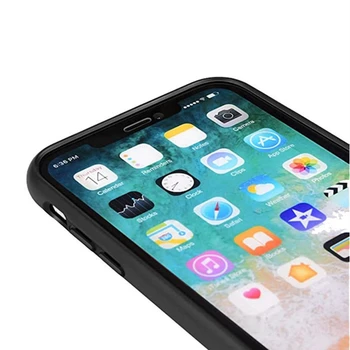 Laiškas Modelio Telefono dėklas skirtas iPhone 11 12 Pro Max 12Mini X XS XR 7 8 Plius Minkštos TPU atsparus smūgiams Padengti Juodos