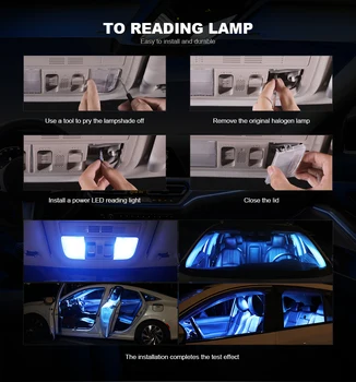 JGAUT 10vnt Automobilio LED Lemputės Interjero Paketas Rinkinį, Skirtą 2012-2013 M. Mercedes Būti-nz GL450 Klaidų Canbus