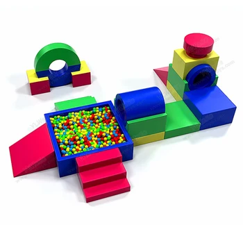 Vaikų Minkštųjų žaislų rinkiniai vaikams minkštas žaisti struktūrą šalis YLW-INS190306