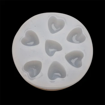 3D Širdies Formos Pakabukas Epoksidinės Dervos, Silikono Formos Papuošalai Padaryti Mini Širdies Muilo Vaško Žvakė Šokolado Formų Amatų Įrankiai