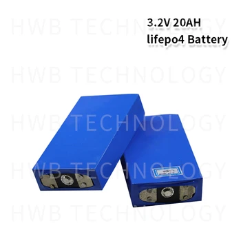 3pcs 3.2 v įkrovimo LiFePO4 baterija 20Ah li-polimero ląstelių 12V 20A baterija e-bike UPS Energijos konverteris HID šviesos