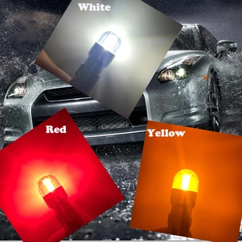 2psc 1156 BA15S P21W led 3030 6SMD 4W Auto DRL Automobilio LED Posūkio Signalo, Stabdžių Šviesos Priekiniai Žibintai Atbulinės Balta/Raudona/Geltona