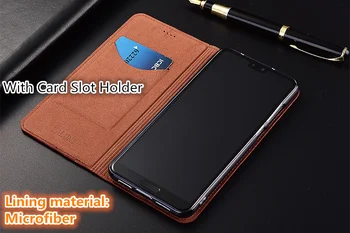Natūralios odos flip telefonas maišelį kortelės lizdo laikiklį Samsung Galaxy A90 telefono dėklas Samsung Galaxy A80 ultra plonas telefono dangtelį
