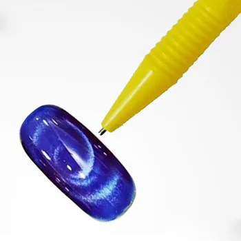 11pcs Katės Akis Magnetų Rinkinys UV Gelis Nagų lakas Magnetas Klijuoti Nagų Dailės Magnetas Manikiūro Įrankiai