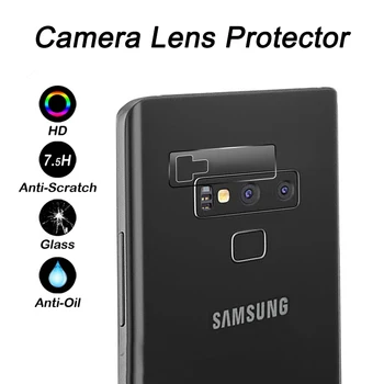 Galinio vaizdo Kameros Objektyvas grūdintas stiklas Samsung Galaxy M20 Pastaba 8 9 S8 S9 S10 plius J4 J6 A8 plius A7 A9 2018 Kamera Raštas Filmas