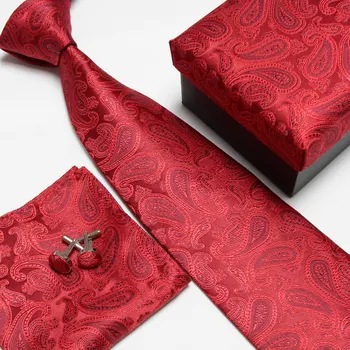 Vyrų oficialią prekybos santuoką susieti rankogalių segtukai kišenėje rankšluostį dovanų dėžutėje nustatyti baltos apykaklės 1201 - 2