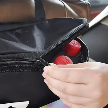 FANMILI automobilio sėdynės atlošo krepšį automobilių ledo paketas karšto ir šalto izoliacijos paketas popieriniu rankšluosčiu lauke gerti šiukšlių rūšiavimo krepšys