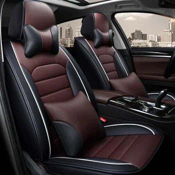 Visiška Eco-oda automobilių sėdynės apima PU Odos, Automobilių Sėdynių užvalkalai audi a7 q3 q5 q7 s3