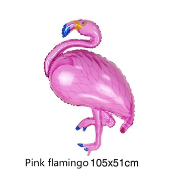 6 Vnt./set Didelis paukščių oro balionus Flamingo folija balionai vaikams klasikinis žaislai Pripučiami helio balionas gimtadienio, vestuvių kamuolius dalis