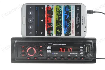 Aukštos kokybės Automobilinį Radijo Stereo Grotuvas Bluetooth Auxin MP3 FM USB SD nuotolinio valdymo universalią 1-Din Automobilio Audio Stereo Auto