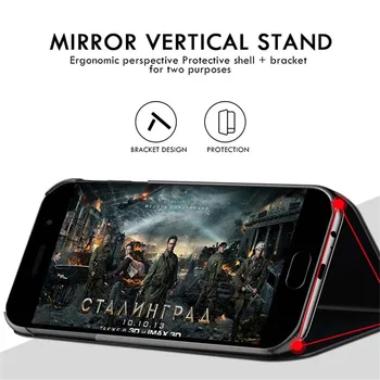 Luxury Smart Veidrodis, Flip Case for Motorola Galia 30 Pastaba Dangtelį ant Moto E5 G6 Žaisti Coque už Moto G8 Galia G7 Plius Fundas