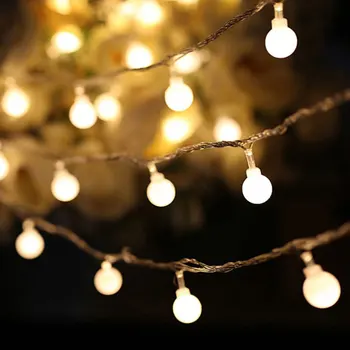 3m 20leds Kalėdinė Dekoracija Led Šviesos Vyšnių Kamuolys Girlianda LED Žibintai Pasakų String Lempa USB/Baterijos Energijos Atostogų Vestuvių Deco