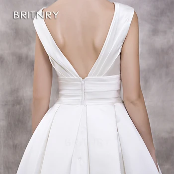 BRITNRY Naujas Romantiškas V Kaklo Elegantiškas Princesė Vestuvių Suknelė 2020 Dėmių S Kamuolys Suknelė vestido De Noiva