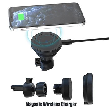 15W Magnetinio Belaidis Kroviklis Stovėti IPhone 12 Greita Mini Įkrovimo Pagalvėlę 