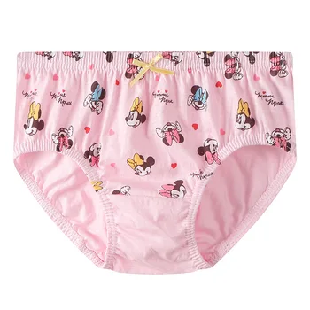 Disney 5/VNT Kvėpuojantis minkštas ir patogus vaikų drabužių medvilnės mados mergaičių Kelnaitės vaikams, cartoon Mickey šortai