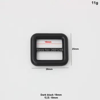 10-30pcs tamsiai juoda 20mm 26mm 32mm 38mm metalo Suvirinti Diržo Dirželio sagtis, oda mygtuką Krepšiai priedai Petnešos Slankiklį