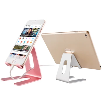 Aliuminio Universalus Telefono Laikiklis iphone 6 7 + 8 Plius 5 5S SE XR XDesk Stovėti Tablet PC Stovas skirtas iPad 