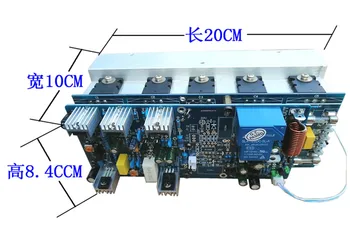 Mono 500W didelės galios 10 VNT TTA1943 TTC5200 garso vamzdis namų Karščiavimas HIFI garso stiprintuvo lenta su radiatorius