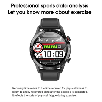 Smochm L13 Smart Watch Vyras, Moteris, Paramos Telefonu Dialer EKG PPG Širdies ritmo Priemonė Smartwatch Vandeniui IP68