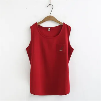 2019 Naujas Didelis dydis 4XL vasaros liemenė marškinėliai moterims medvilnės skalbiniai tees atsitiktinis viršų siuvinėjimo dugno marškinėliai Bako moterų marškinėlius 529