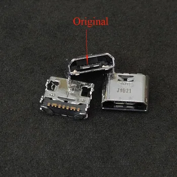 10vnt Samsung Galaxy Core Premjero G360 G361F Tab E T560 T561 Micro Mini USB lizdas kištukinis lizdas jungtis įkroviklio Įkrovimo lizdas