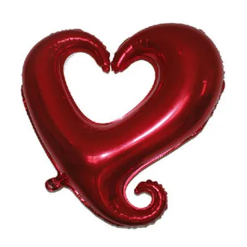 10vnt 18inch Vestuvių Papuošalai Širdies Shap Folija Oro Balionai Vestuves Pasakyti, Meilės Apdailos Santuokos Ballon Prekių 8ZSH049