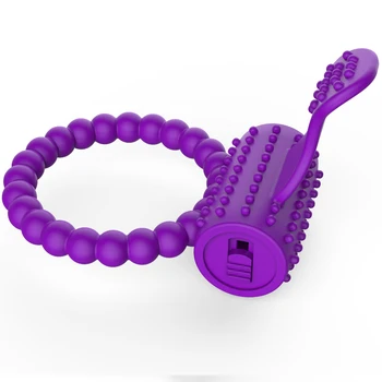 Saugaus Medicininio Silikono Vibracija Gaidys fiksavimo Žiedą Varpos Žiedai Clit Nedelsiant Ilgalaikis Laikas Vibratorius, Sekso žaisliukai vyrams Sekso Produktai
