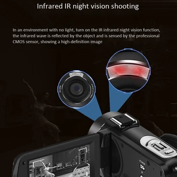 Vaizdo kamera FHD 1080P 30 kadrų per sekundę 3.0 