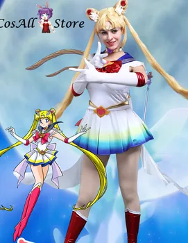 Sailor Moon Anime cosplays Usagi Tsukino Cosplay kostiumų vienodas suknelė moterų sijonas