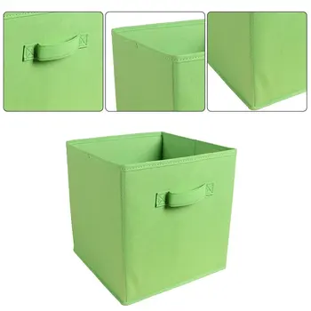 Naujas Neaustinių Lankstymo Talpinimo Žaislų Organizatoriai Audinio Saugojimo Dėžės Su Dangčiu Namų Miegamojo Spinta Biuro Sandėliavimo Boxs