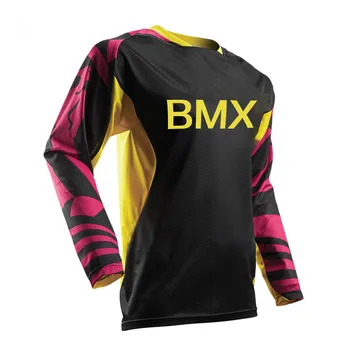 Naujų Motociklų Vasaros Marškinėliai Kalnų Dviračių Motokroso Džersis Jersey XC, BMX MTB DH Marškinėliai