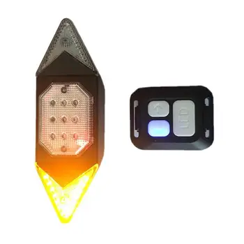 LED Automatinis posūkio Dviračių užpakalinis žibintas Galinis USB Įkrovimo Dviračių MTB Dviračių Saugos Įspėjimas, Posūkio Signalai, Šviesos