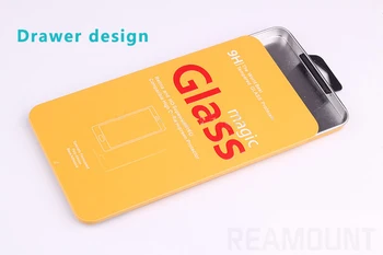 300 vnt Didmeninės prabanga metalo pakuotės, dėžutės screen protector for Samsung Note 8 pritaikymas logotipas