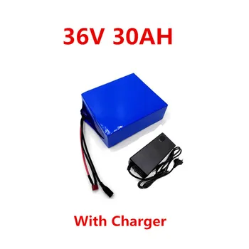 36v 30ah 18650 llithium baterija mobilumo motoroleris 36 voltų elektrinis dviratis batteria už Bafang/Tongsheng 500W 750W 1000W