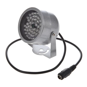 Karšto XD-48 LED Lemputė IR Infraraudonųjų spindulių Naktinis Matymas, Šviesos, Saugumo Lempos VAIZDO Kamera
