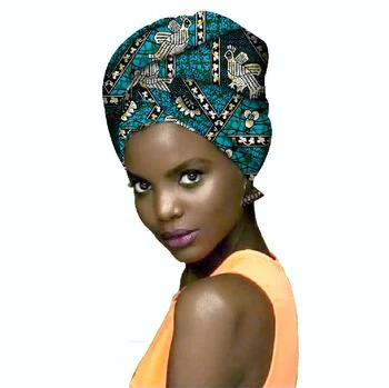 Mylb Mados Poliesterio audinio Afrikos Headwraps Moterų Galvos Skara Lady Aukštos Kokybės Medvilnės Moterų Headwraps