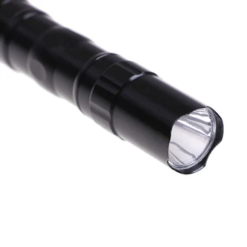 Atsparus vandeniui Mini LED Žibintuvėlis Fakelas Kišenėje Šviesos Nešiojamų Žibintų AA Baterijos Galingas Led Medžioklės Kempingas