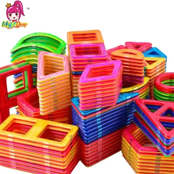 110pcs Naujų Stilių Magnetinio Plytelės Magnetinio Dizaineris Pastatų Statybos Žaislų Rinkinys Magnetas Švietimo Žaislai Vaikams, Vaikų Dovanų