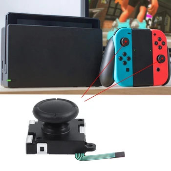 3D Analog Joystick Nykščio Lazdos Sensor Endoprotezų Nintendo Jungiklis Džiaugsmo Con Valdytojas