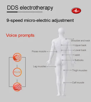 JYTOP DDS Bio Elektroterapijos Įranga, Medicinos Dienovidinių Sveikatos Priežiūros Gydymo Prietaisas, skirtas Sumažinti Kūno Skausmas